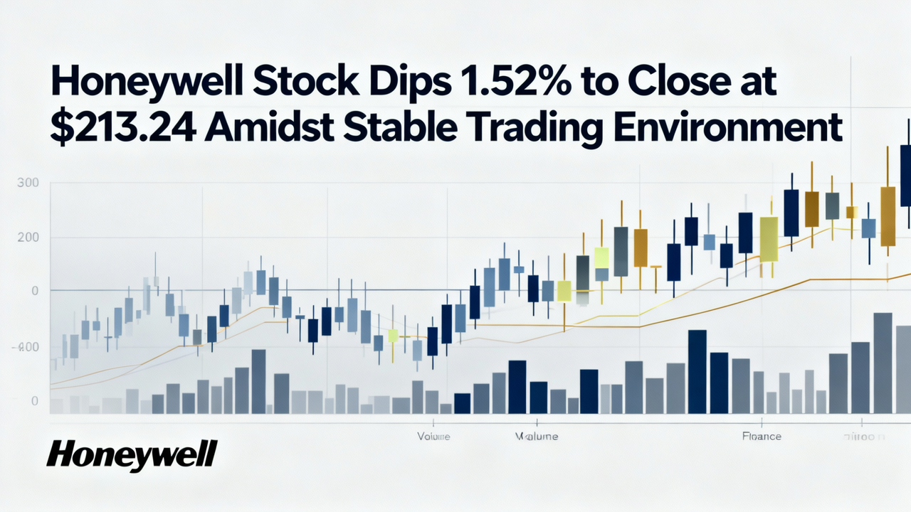 Honeywell Stock Dips 1.52% to Close at $213.24 Amidst Stable Trading Environment
