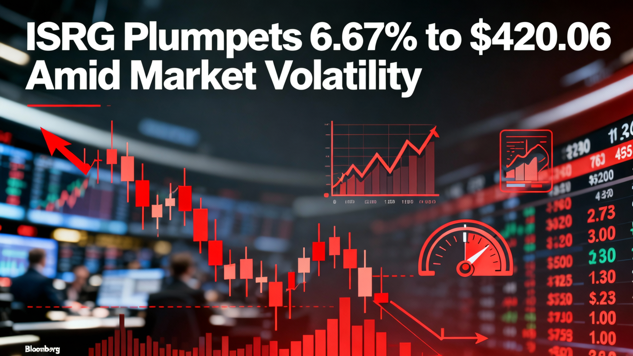 ISRG Plummets 6.67% to $420.06 Amid Market Volatility