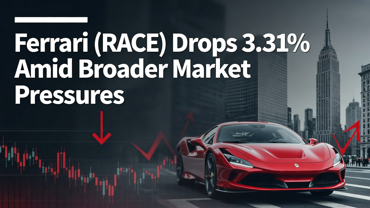 Ferrari (RACE) Drops 3.31% Amid Broader Market Pressures