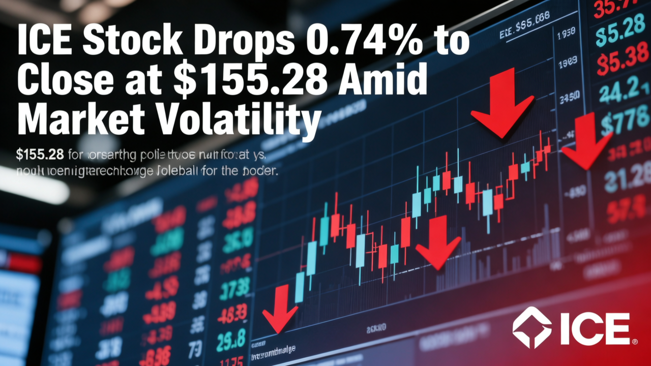 ICE Stock Drops 0.74% to Close at $155.28 Amid Market Volatility