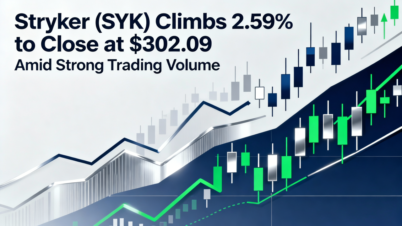 Stryker (SYK) Climbs 2.59% to Close at $302.09 Amid Strong Trading Volume