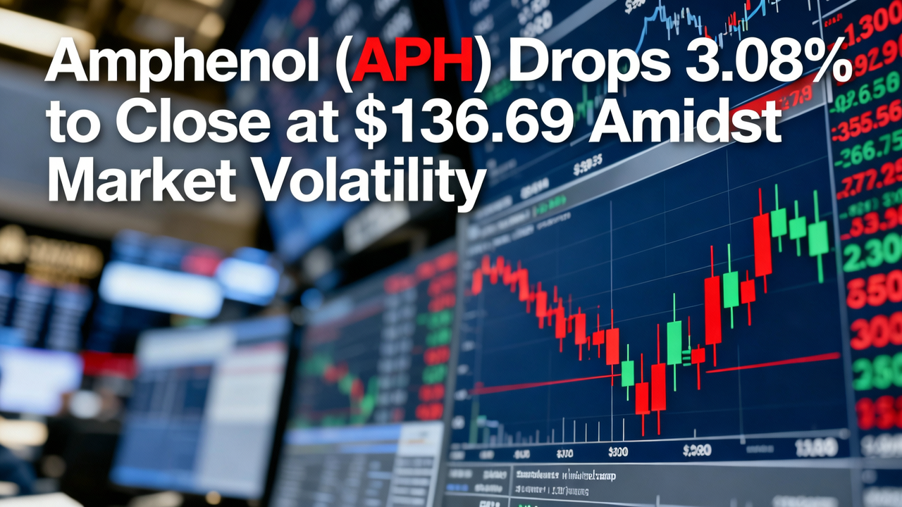 Amphenol (APH) Drops 3.08% to Close at $136.69 Amidst Market Volatility