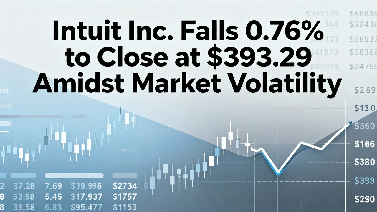 Intuit Inc. Falls 0.76% to Close at $393.29 Amidst Market Volatility