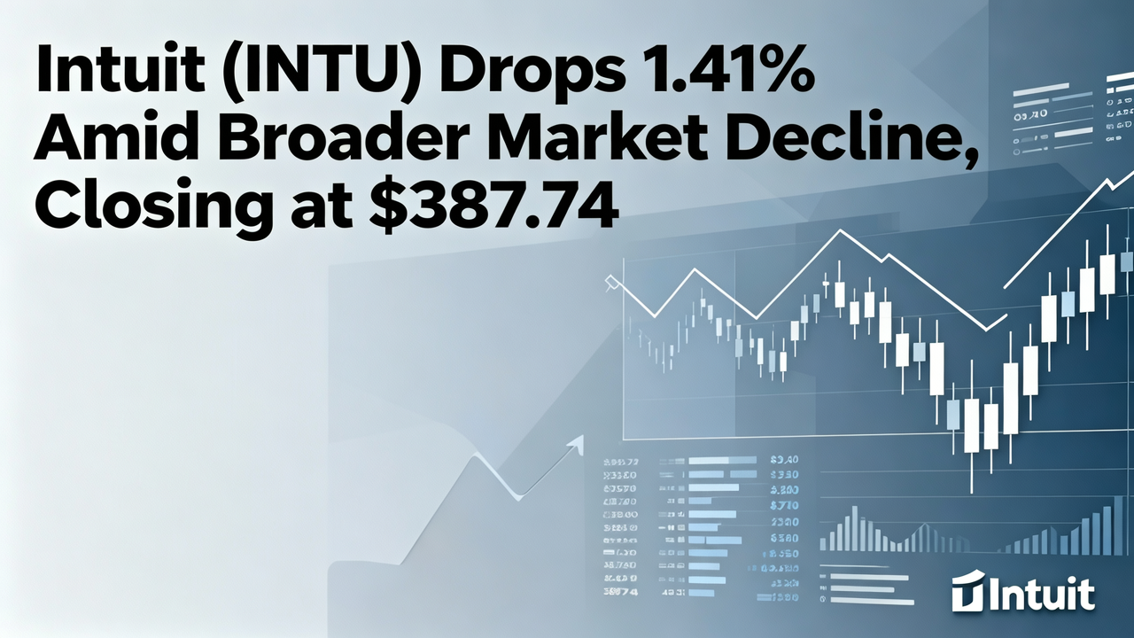 Intuit (INTU) Drops 1.41% Amid Broader Market Decline, Closing at $387.74