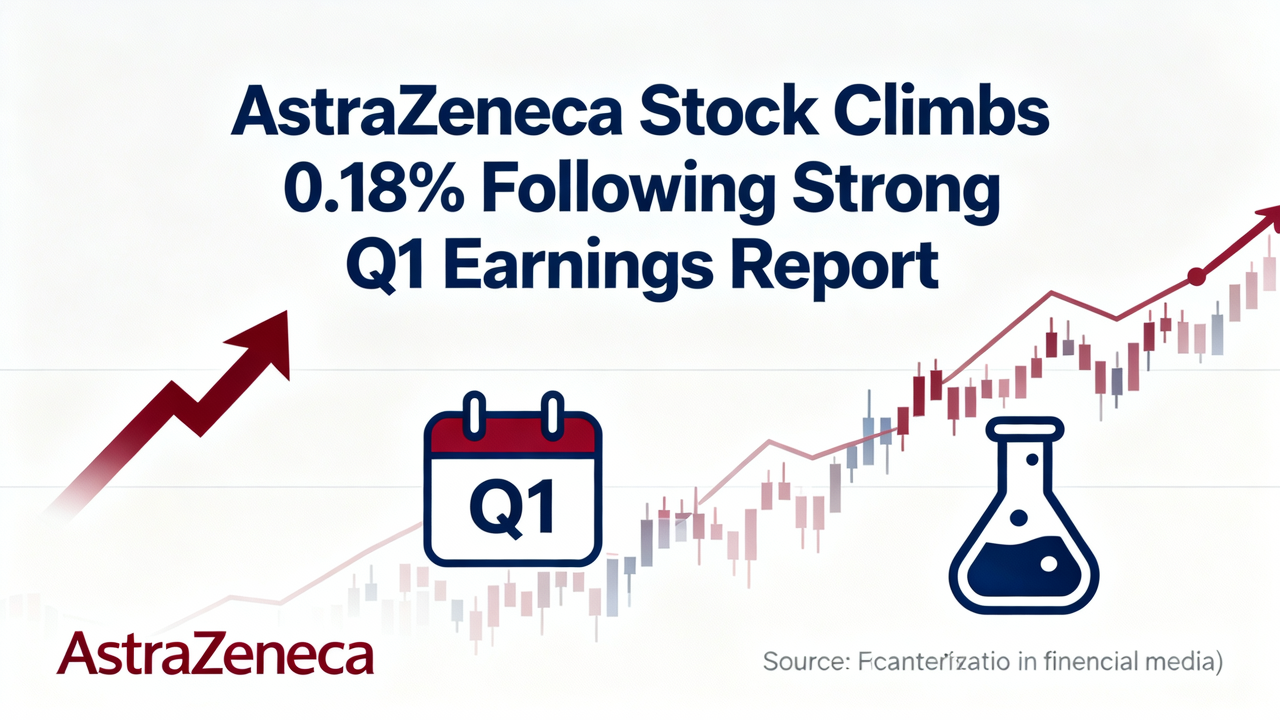 AstraZeneca Stock Climbs 0.18% Following Strong Q1 Earnings Report