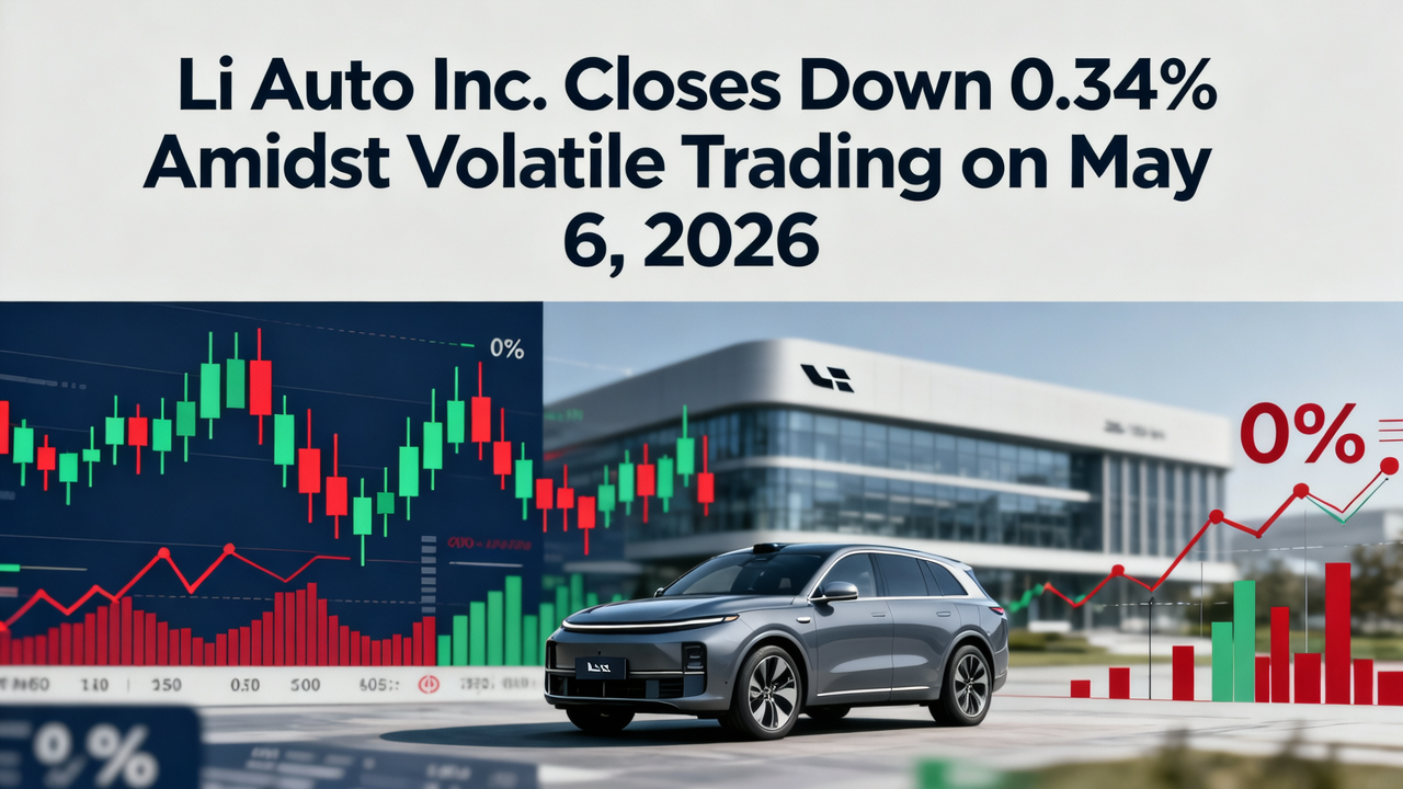 Li Auto Inc. Closes Down 0.34% Amidst Volatile Trading on May 6, 2026