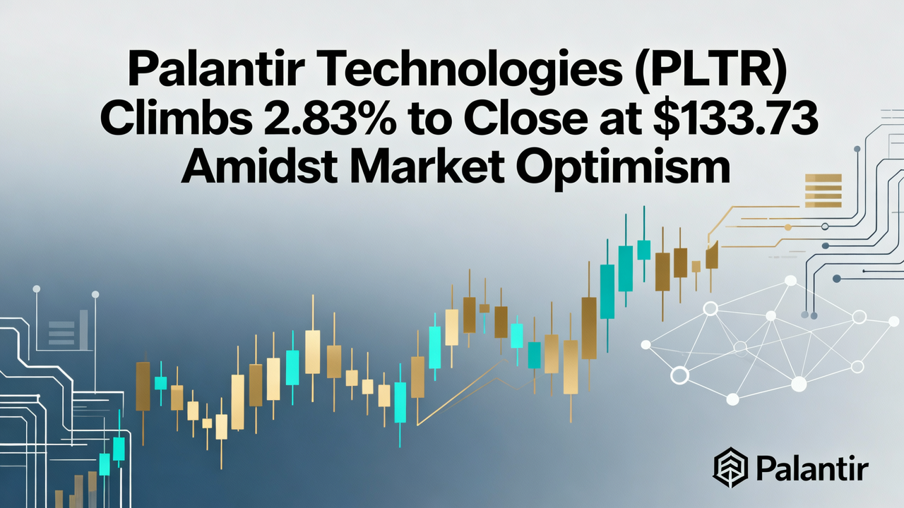 Palantir Technologies (PLTR) Climbs 2.83% to Close at $133.73 Amidst Market Optimism