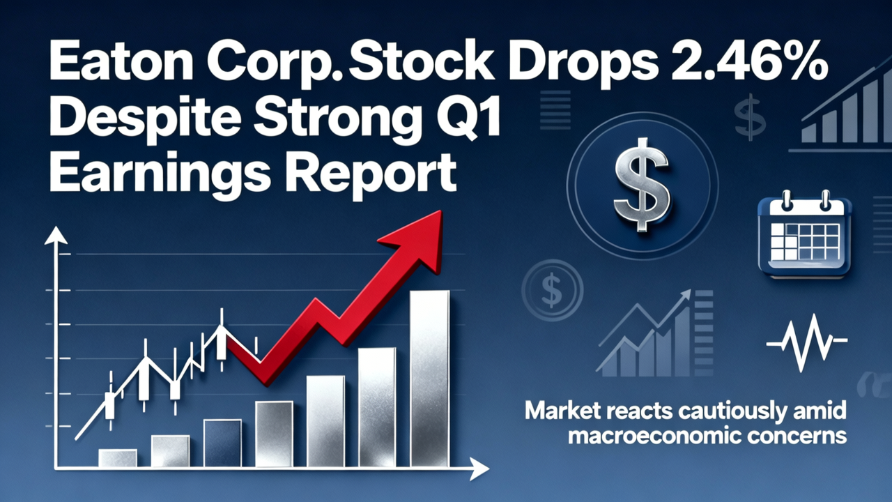 Eaton Corp Stock Drops 2.46% Despite Strong Q1 Earnings Report