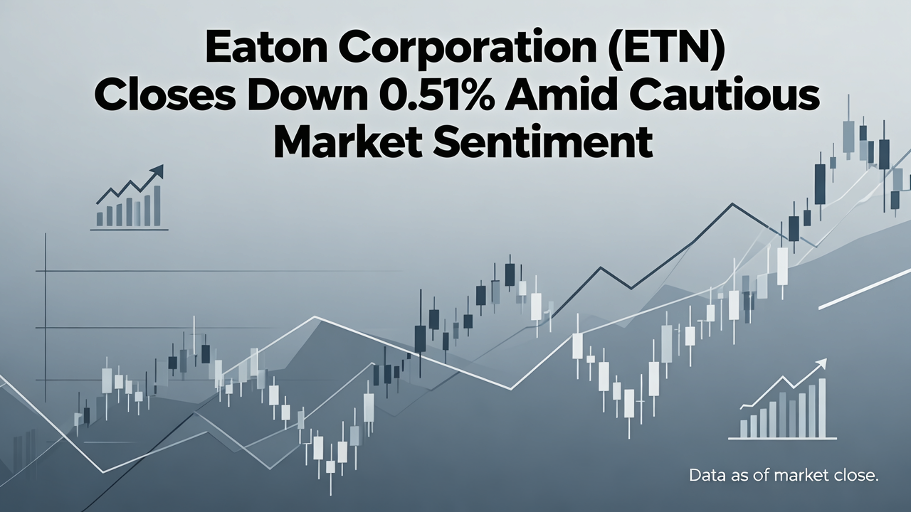 Eaton Corporation (ETN) Closes Down 0.51% Amid Cautious Market Sentiment