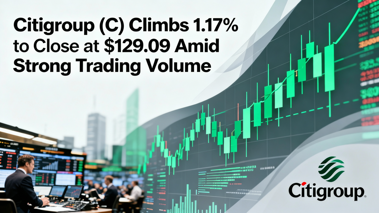 Citigroup (C) Climbs 1.17% to Close at $129.09 Amid Strong Trading Volume