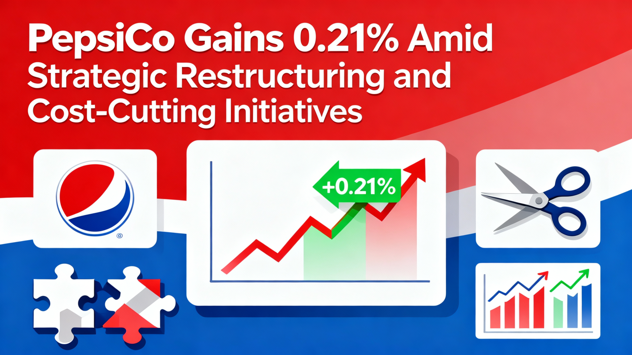 PepsiCo Gains 0.21% Amid Strategic Restructuring and Cost-Cutting Initiatives
