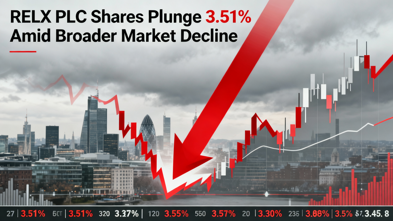 RELX PLC Shares Plunge 3.51% Amid Broader Market Decline