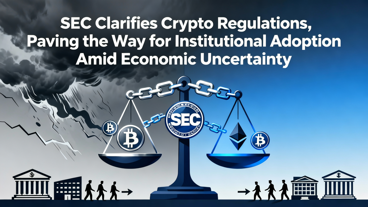 SEC Clarifies Crypto Regulations, Paving the Way for Institutional Adoption Amid Economic Uncertainty