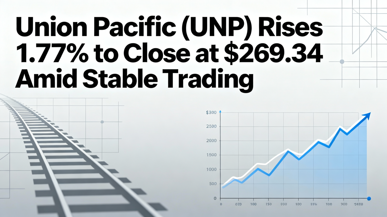Union Pacific (UNP) Rises 1.77% to Close at $269.34 Amid Stable Trading