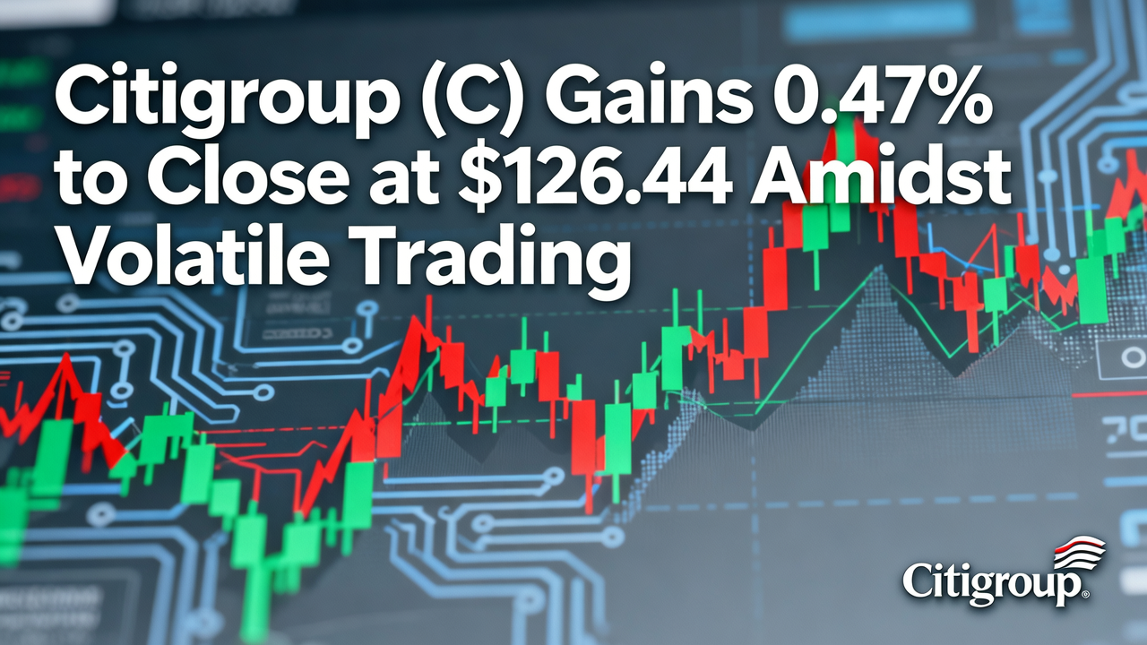 Citigroup (C) Gains 0.47% to Close at $126.44 Amidst Volatile Trading