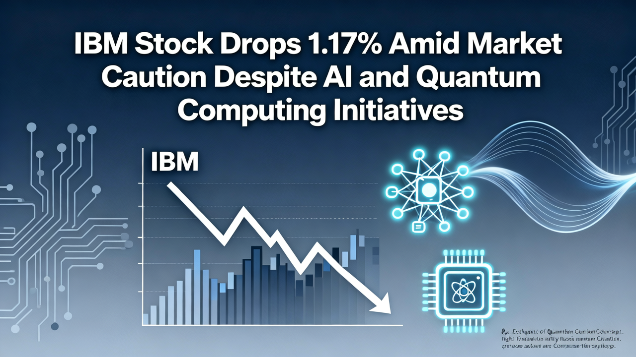 IBM Stock Drops 1.17% Amid Market Caution Despite AI and Quantum Computing Initiatives