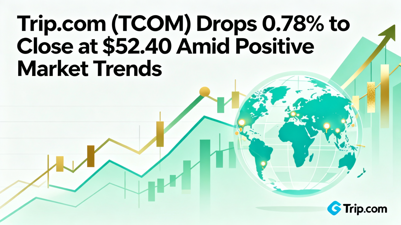 Trip.com (TCOM) Drops 0.78% to Close at $52.40 Amid Positive Market Trends