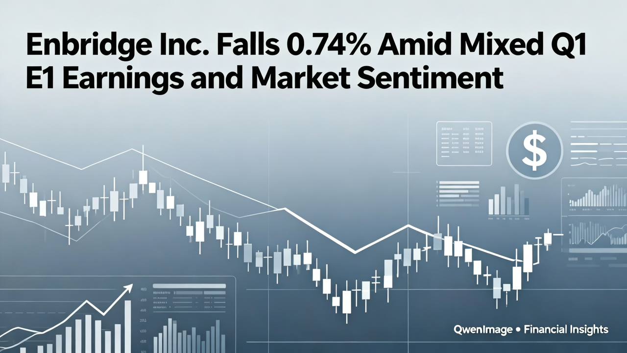 Enbridge Inc. Falls 0.74% Amid Mixed Q1 Earnings and Market Sentiment