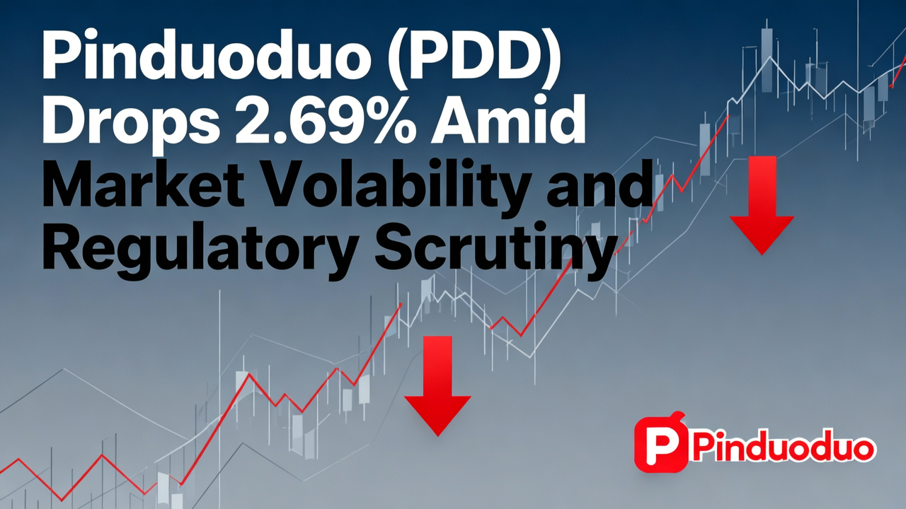 Pinduoduo (PDD) Drops 2.69% Amid Market Volatility and Regulatory Scrutiny