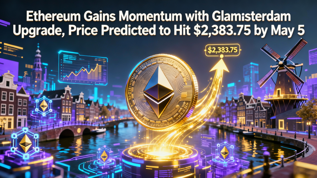 Ethereum Gains Momentum with Glamsterdam Upgrade, Price Predicted to Hit $2,383.75 by May 5