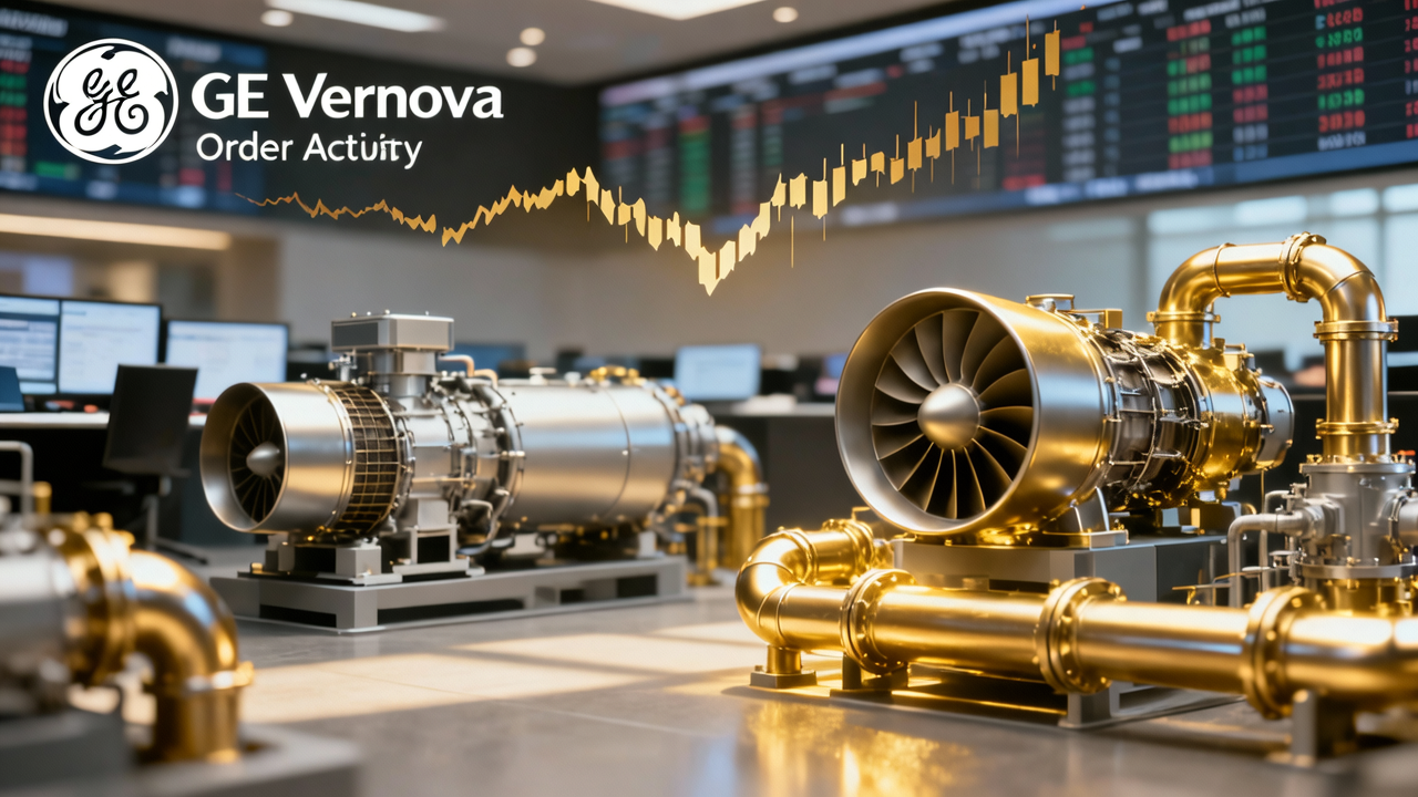 GE Vernova Declines 0.25% to $285.28 Amid Strong Gas Power Equipment Orders