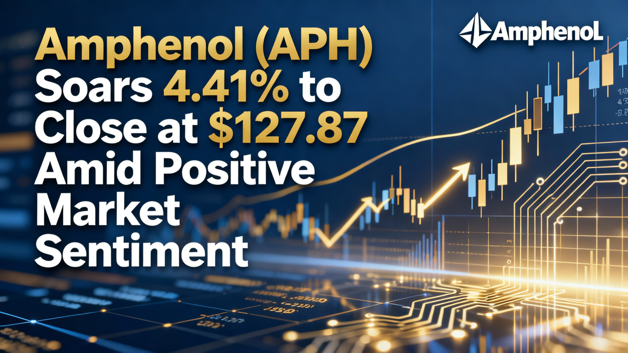 Amphenol (APH) Soars 4.41% to Close at $127.87 Amid Positive Market Sentiment