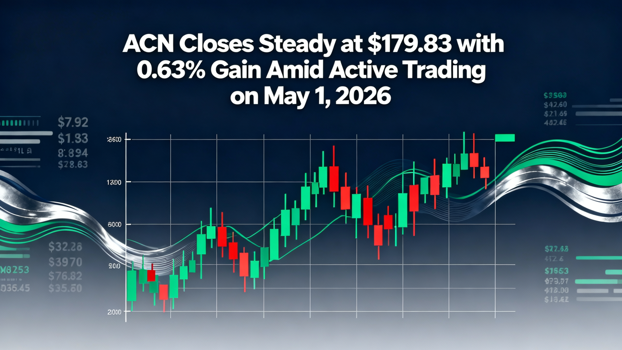 ACN Closes Steady at $179.83 with 0.63% Gain Amid Active Trading on May 1, 2026