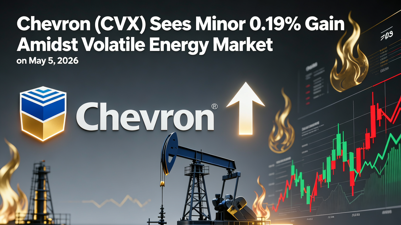 Chevron (CVX) Sees Minor 0.19% Gain Amidst Volatile Energy Market on May 5, 2026