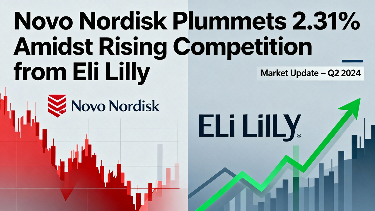 Novo Nordisk Plummets 2.31% Amidst Rising Competition from Eli Lilly