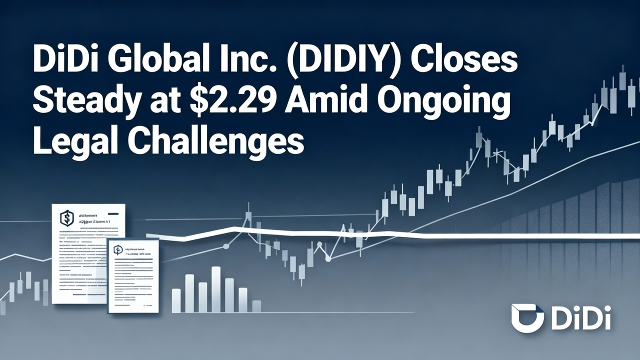 DiDi Global Inc. (DIDIY) Closes Steady at $2.29 Amid Ongoing Legal Challenges
