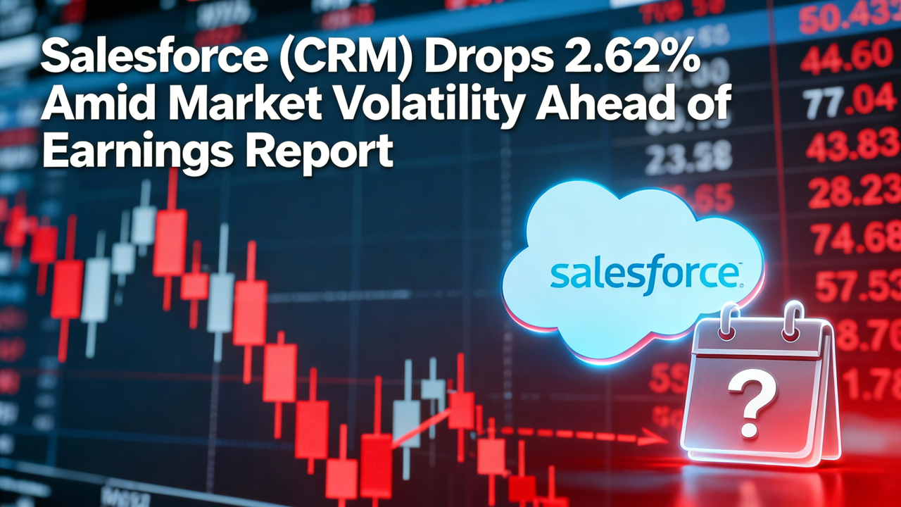 Salesforce (CRM) Drops 2.62% Amid Market Volatility Ahead of Earnings Report