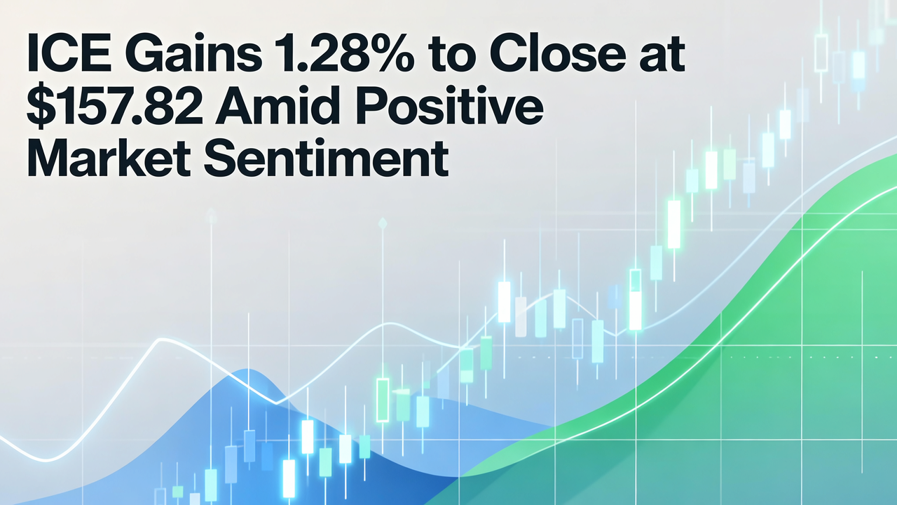 ICE Gains 1.28% to Close at $157.82 Amid Positive Market Sentiment