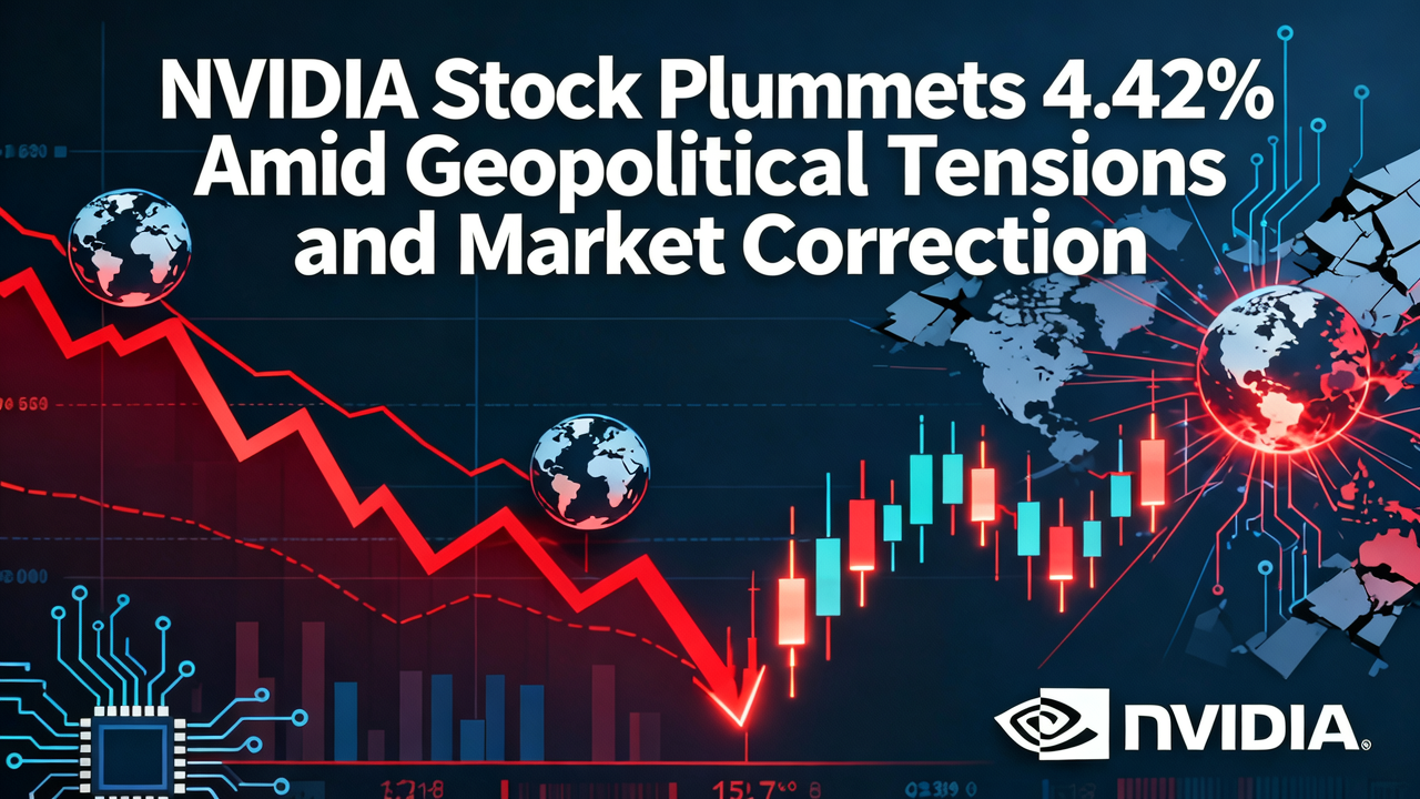 NVIDIA Stock Plummets 4.42% Amid Geopolitical Tensions and Market Correction