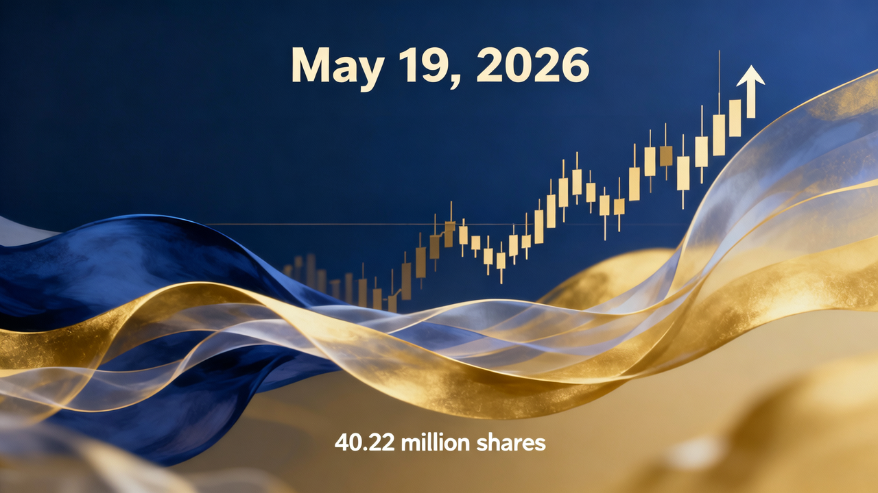 Palantir (PLTR) Closes Up 0.09% with 40.22 Million Shares Traded on May 19, 2026