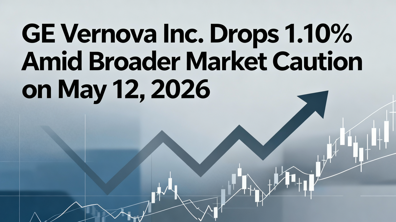 GE Vernova Inc. Drops 1.10% Amid Broader Market Caution on May 12, 2026