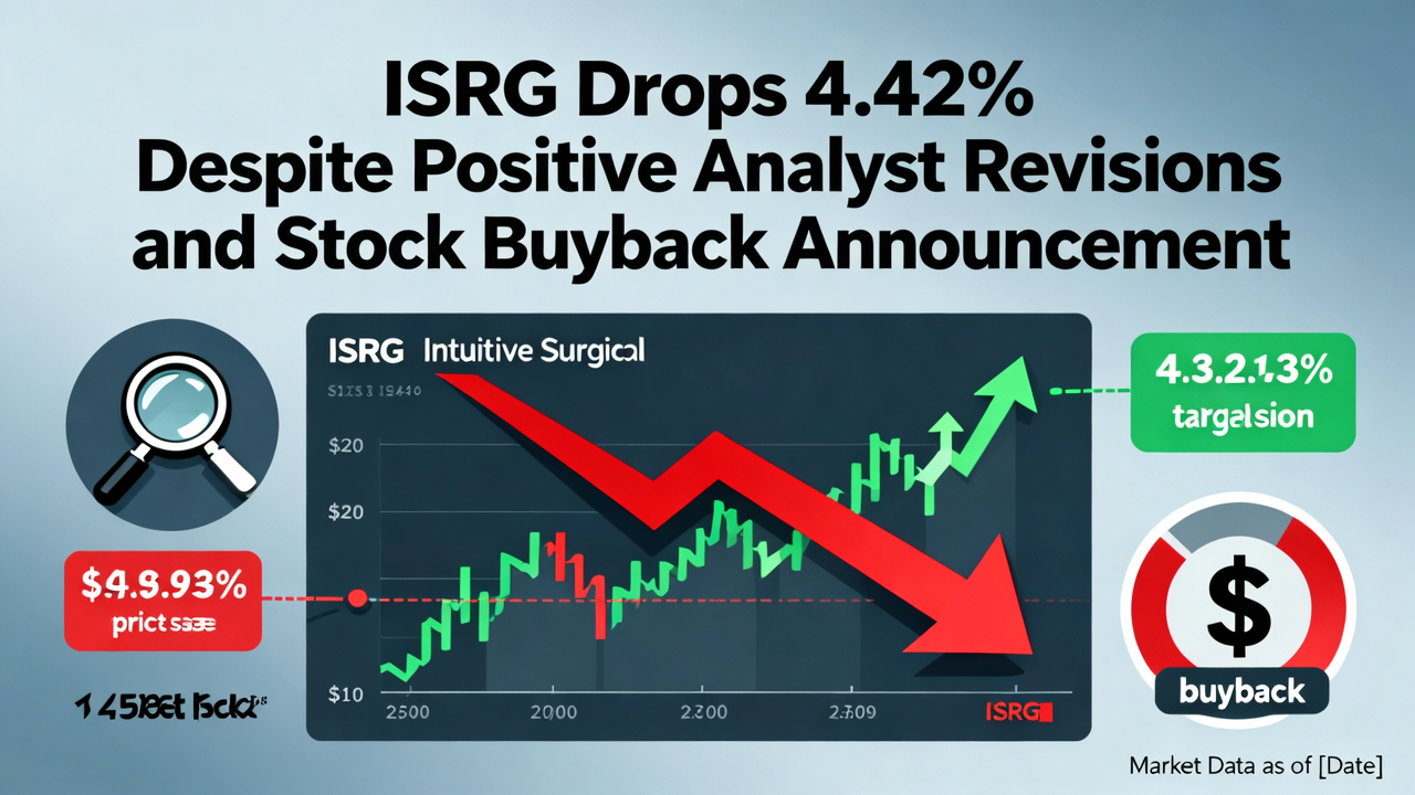 ISRG Drops 4.42% Despite Positive Analyst Revisions and Stock Buyback Announcement