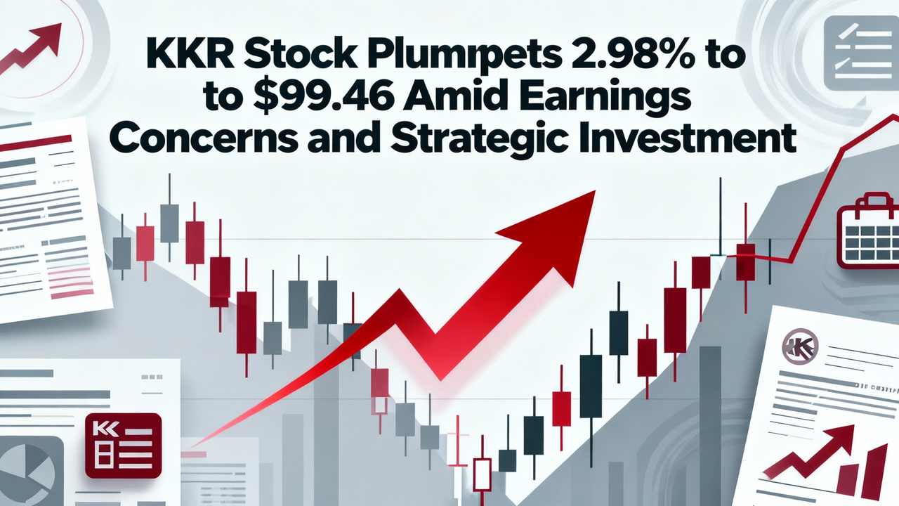 KKR Stock Plummets 2.98% to $99.46 Amid Earnings Concerns and Strategic Investment