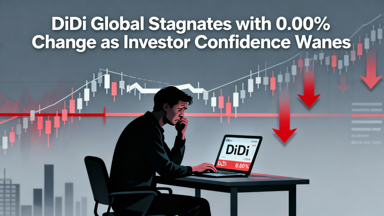 DiDi Global Stagnates with 0.00% Change as Investor Confidence Wanes