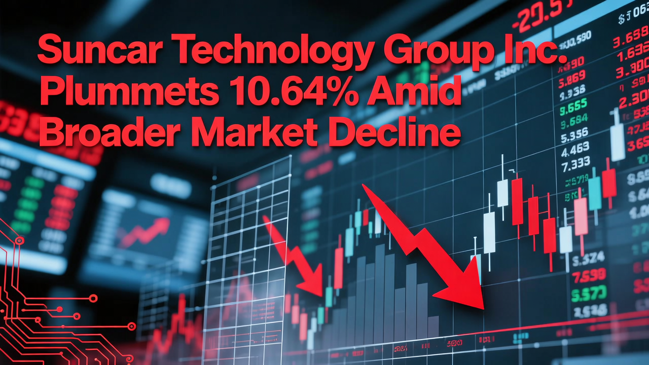 Suncar Technology Group Inc. Plummets 10.64% Amid Broader Market Decline