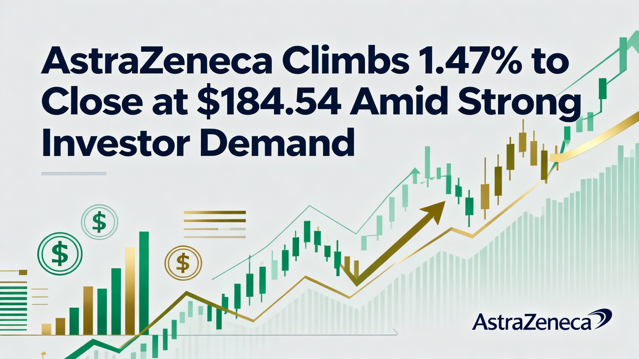 AstraZeneca Climbs 1.47% to Close at $184.54 Amid Strong Investor Demand