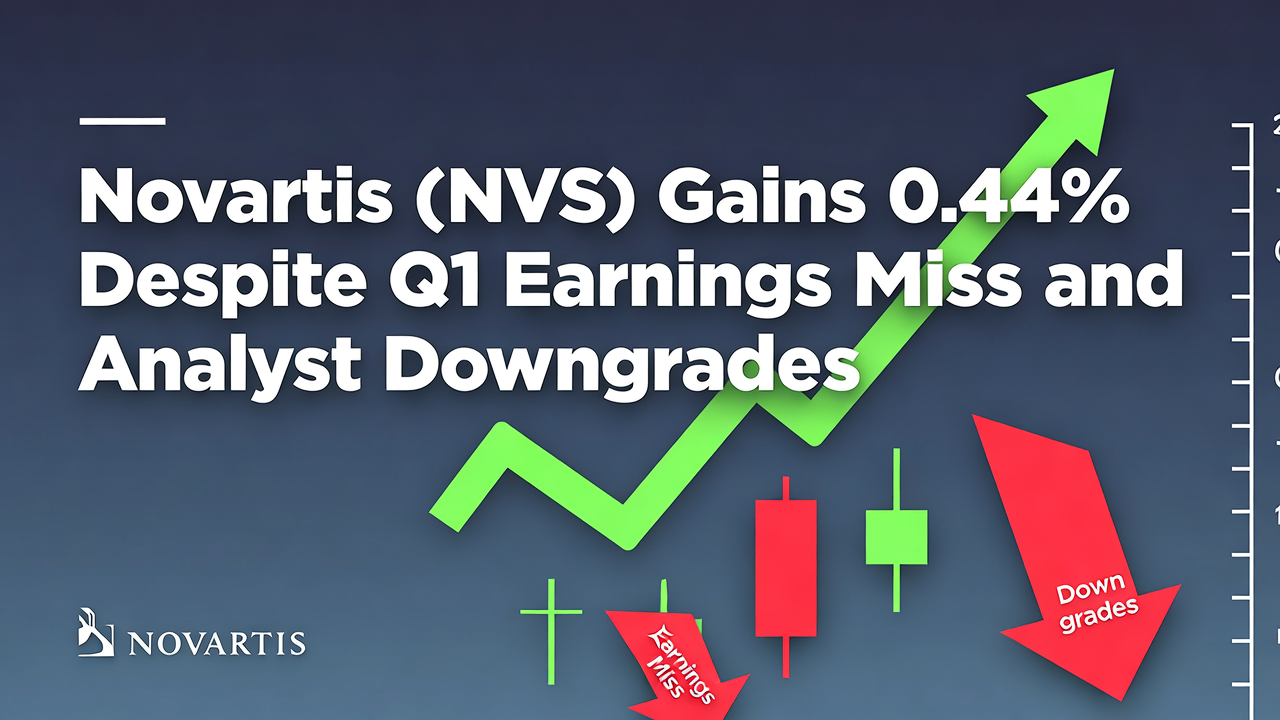 Novartis (NVS) Gains 0.44% Despite Q1 Earnings Miss and Analyst Downgrades