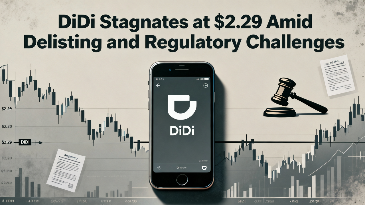 DiDi Stagnates at $2.29 Amid Delisting and Regulatory Challenges