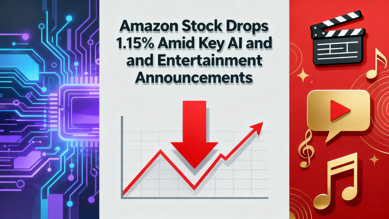 Amazon Stock Drops 1.15% Amid Key AI and Entertainment Announcements
