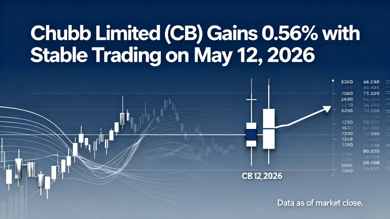 Chubb Limited (CB) Gains 0.56% with Stable Trading on May 12, 2026
