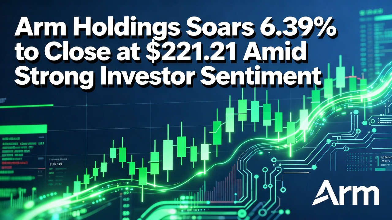 Arm Holdings Soars 6.39% to Close at $221.21 Amid Strong Investor Sentiment