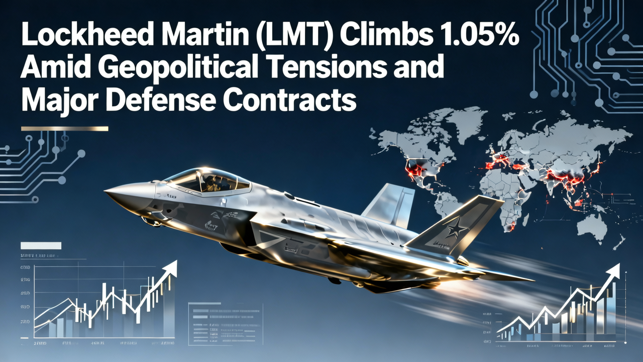 Lockheed Martin (LMT) Climbs 1.05% Amid Geopolitical Tensions and Major Defense Contracts
