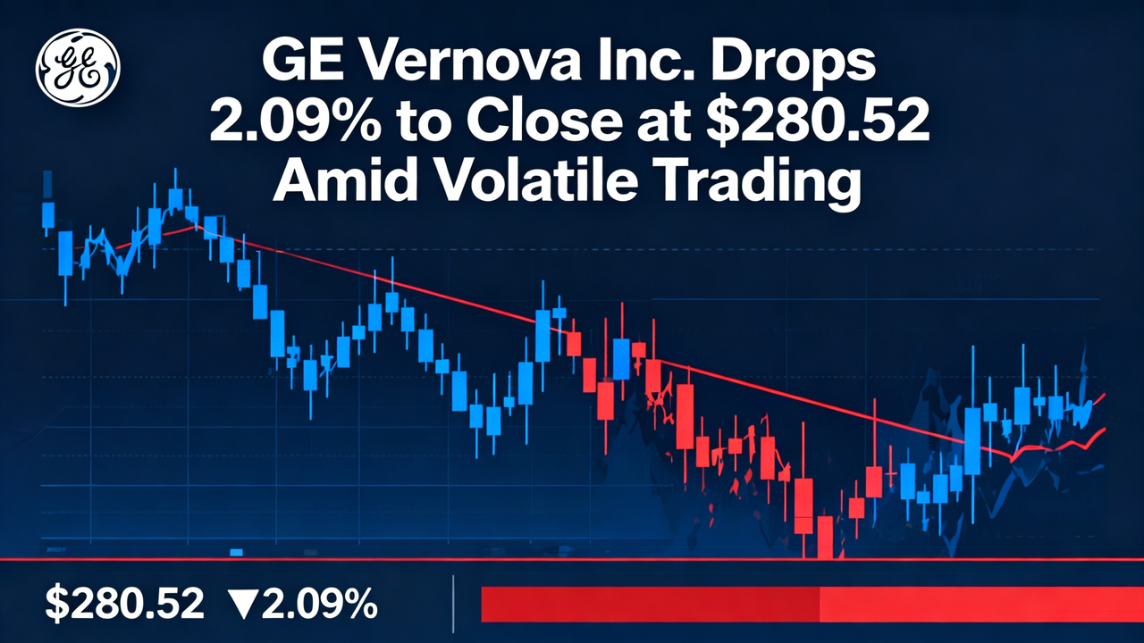 GE Vernova Inc. Drops 2.09% to Close at $280.52 Amid Volatile Trading