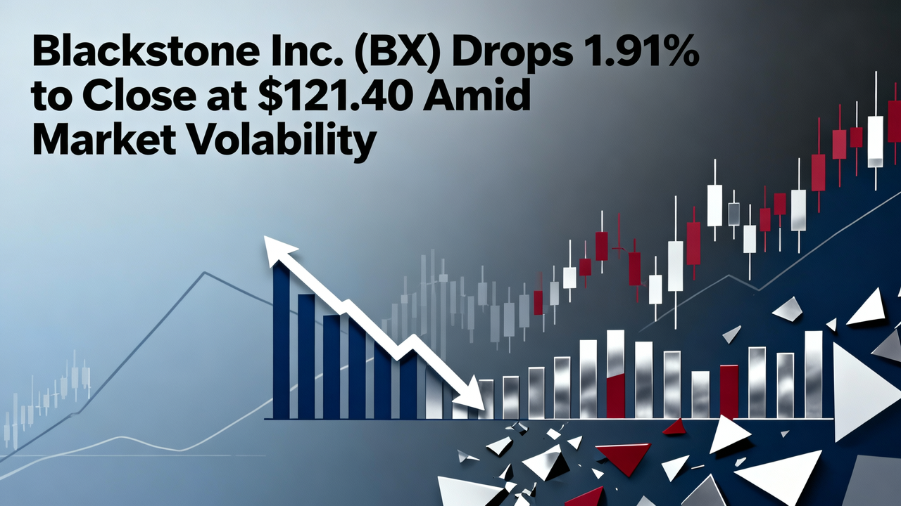Blackstone Inc. (BX) Drops 1.91% to Close at $121.40 Amid Market Volatility