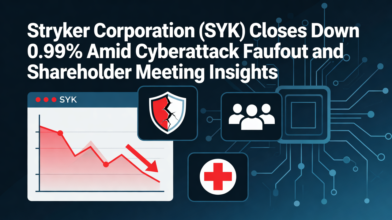Stryker Corporation (SYK) Closes Down 0.99% Amid Cyberattack Fallout and Shareholder Meeting Insights