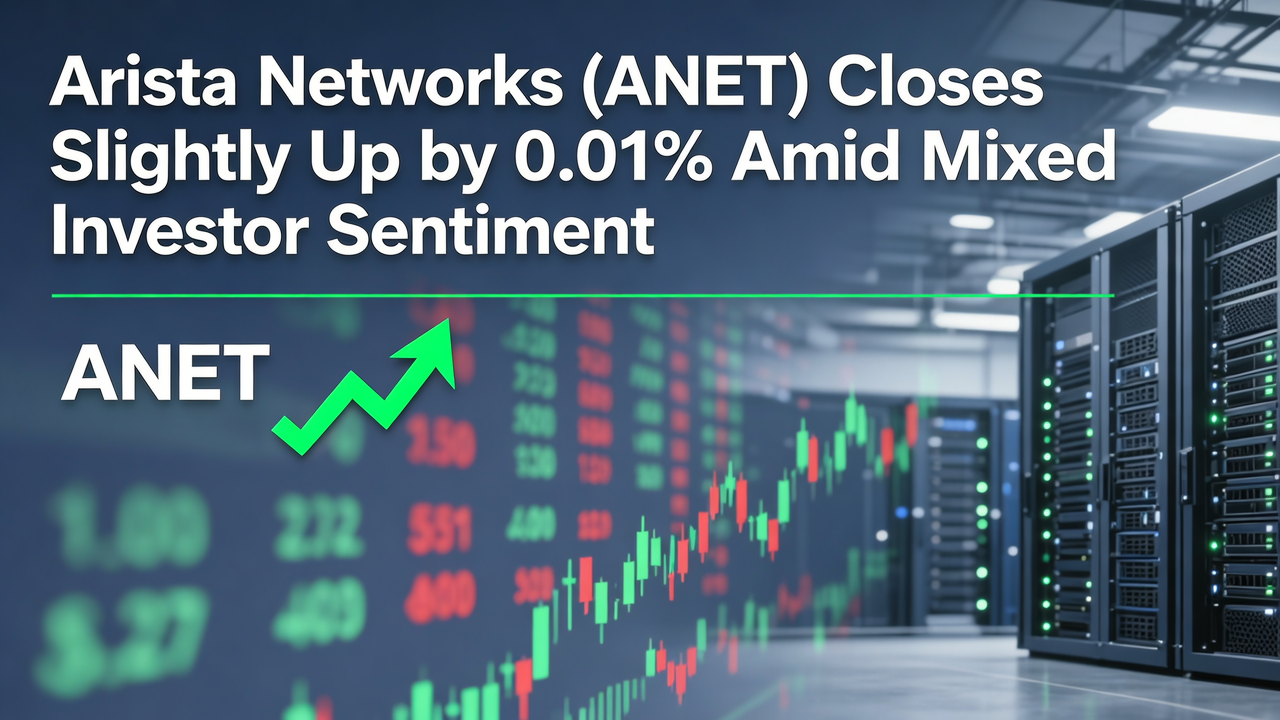 Arista Networks (ANET) Closes Slightly Up by 0.01% Amid Mixed Investor Sentiment